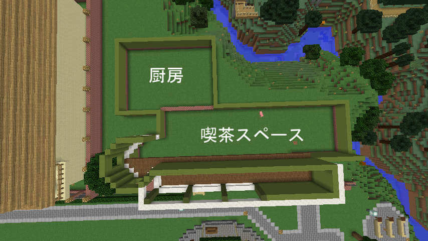 Minecrafterししゃもがマインクラフトでぷっこ村に山手10番館を再現する3