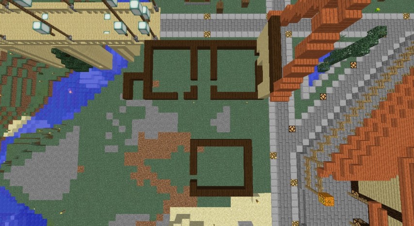 Minecrafterししゃもがマインクラフトでぷっこ村にジブリのグーチョキパン店をアレンジして建設する1