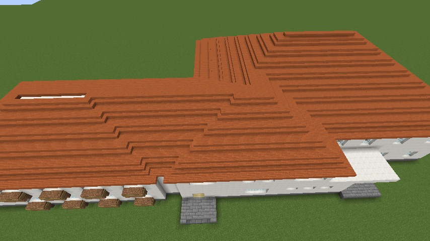Minecrafterししゃもがマインクラフトでぷっこ村にイギリス館を建てて紹介する3