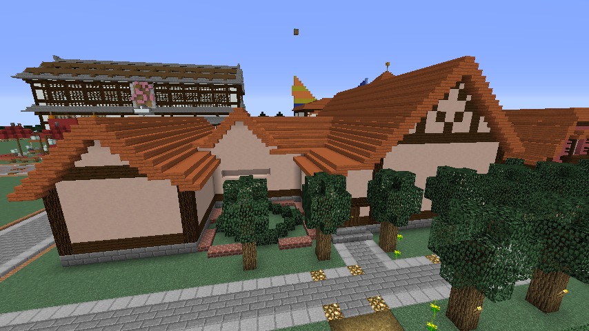 Minecrafterししゃもがマインクラフトでぷっこ村に服屋を作る7