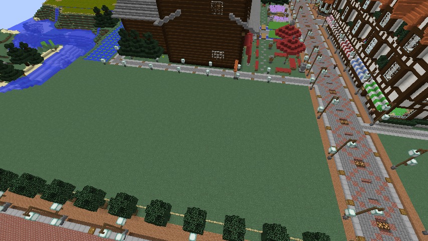 Minecrafterししゃもがマインクラフトでぷっこ村に和風建築でお土産屋を作る2