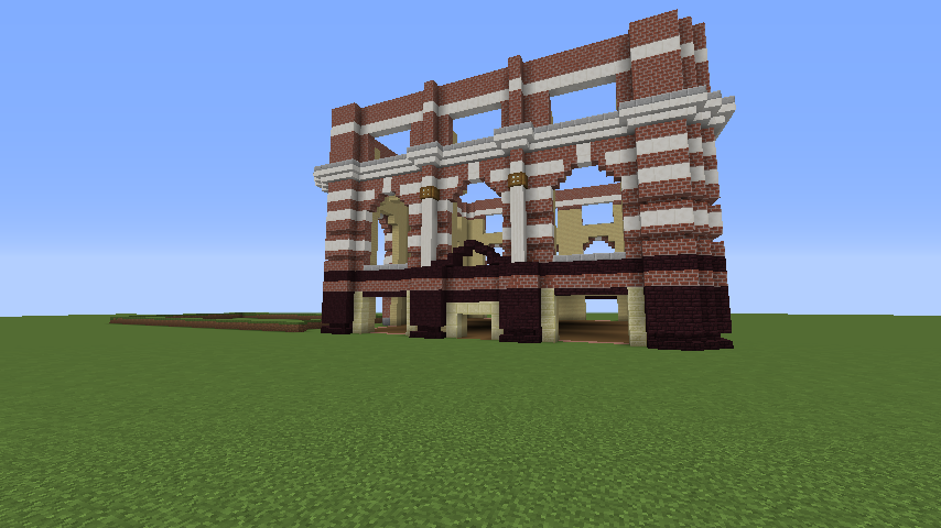 Minecrafterししゃもがマインクラフトでぷっこ村にレストランを建築する6