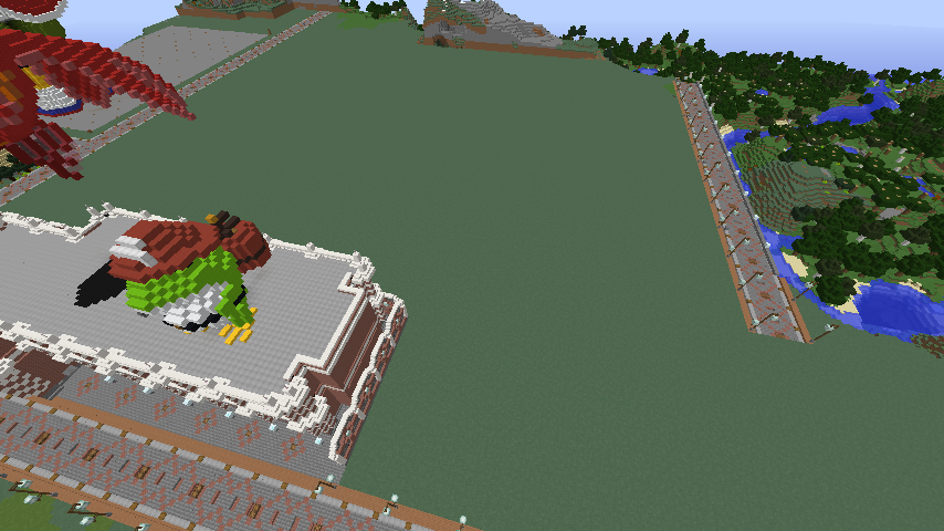Minecrafterししゃもがマインクラフトでぷっこ村に浄水場を作る2