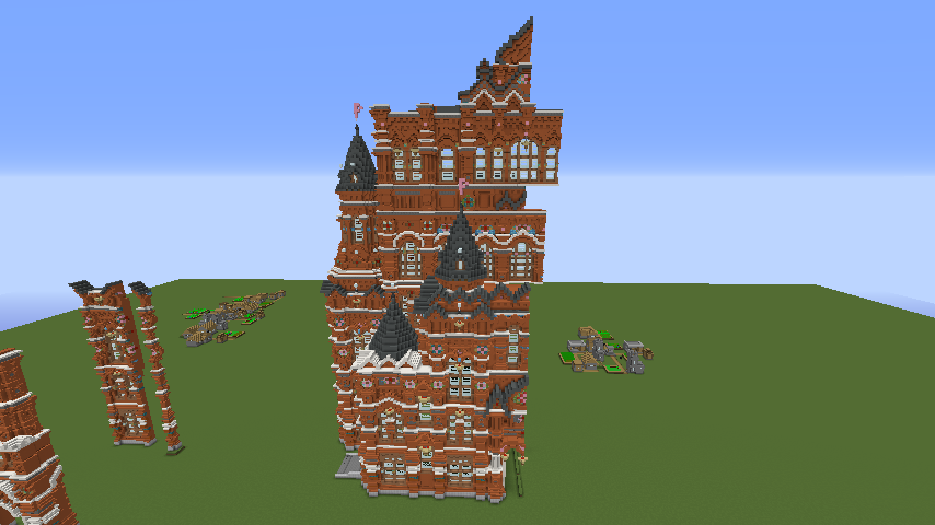 Minecrafterししゃもがマインクラフトでぷっこ村に別荘を作る3