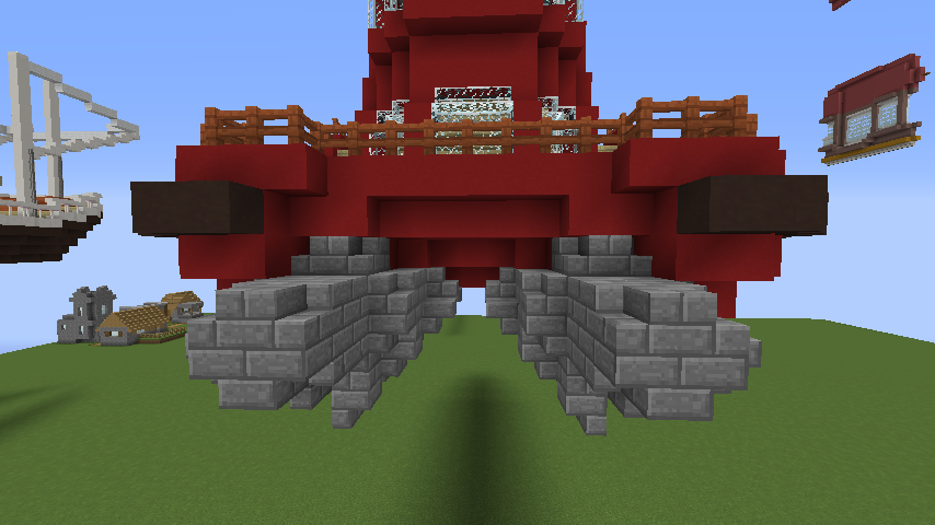Minecrafterししゃもが1.14.4に引っ越しして真っ赤な観光船を作ってみる10