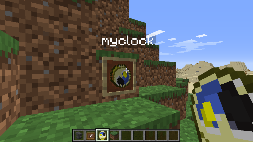 Minecrafterししゃもがマインクラフトで作ったデータパック「O'clock」の紹介をするp8