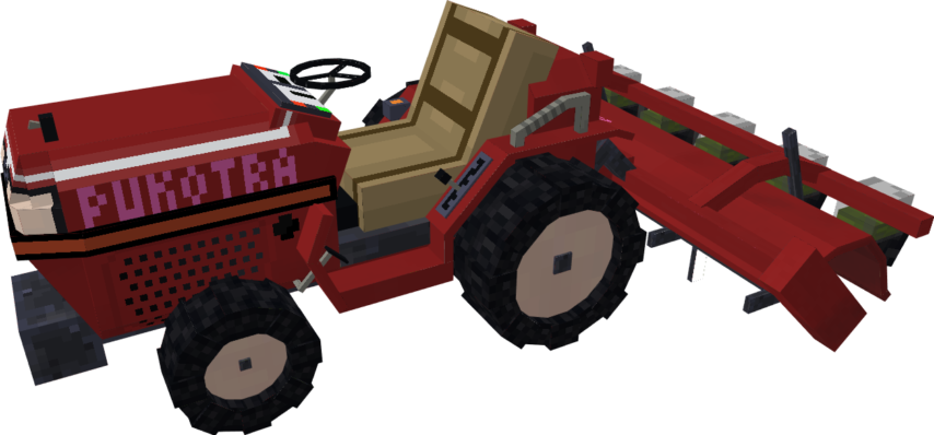 Minecrafterししゃもがマインクラフトで作った農業機械を追加するデータパック「Farming Ver.1」を紹介する4