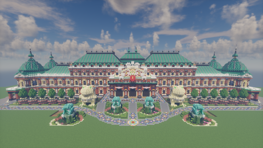 2022冬の新作(言いたいだけ)、新たな観光スポットの赤い宮殿「ガマ宮殿」を作る10