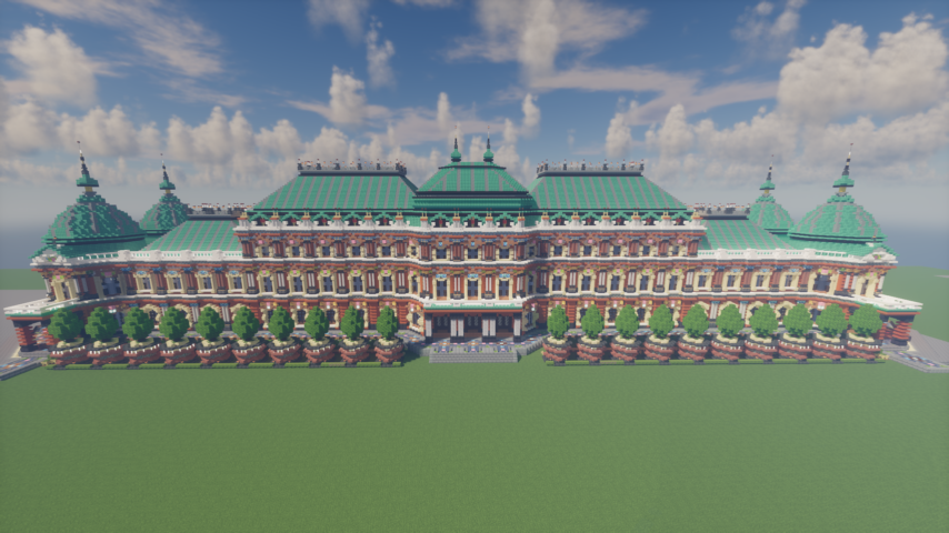 2022冬の新作(言いたいだけ)、新たな観光スポットの赤い宮殿「ガマ宮殿」を作る11